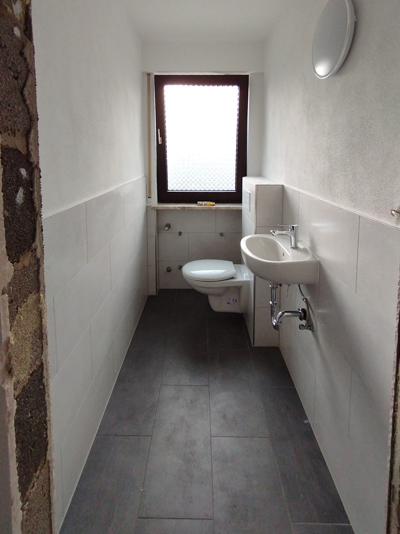 04b Gäste WC Komplettsanierung nachher kleiner